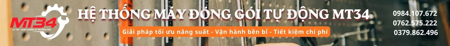 Banner máy đóng gói