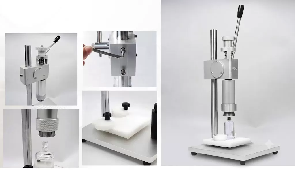 Máy đóng nắp chai nước hoa thủ công DN-01 HADG-DA04