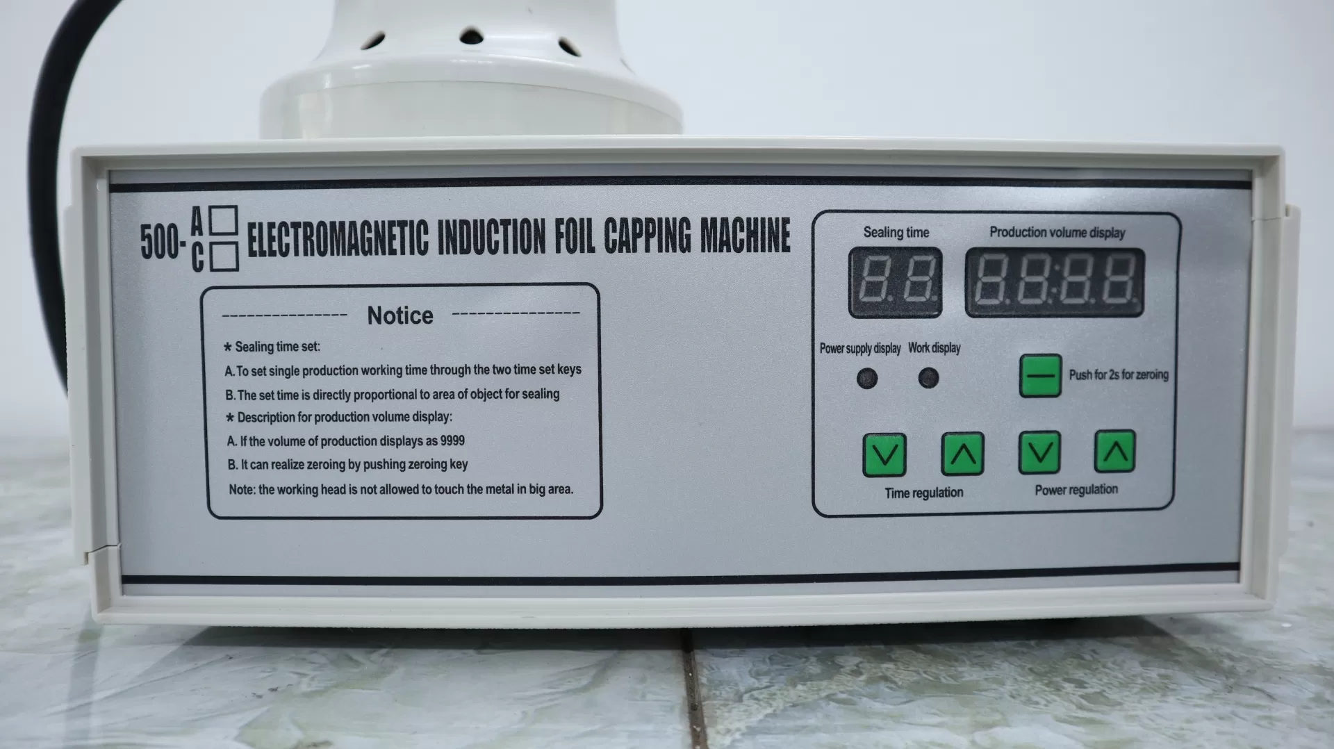 Máy Dán Màng Seal Nhôm Bán Tự Động 500A HADG-E01