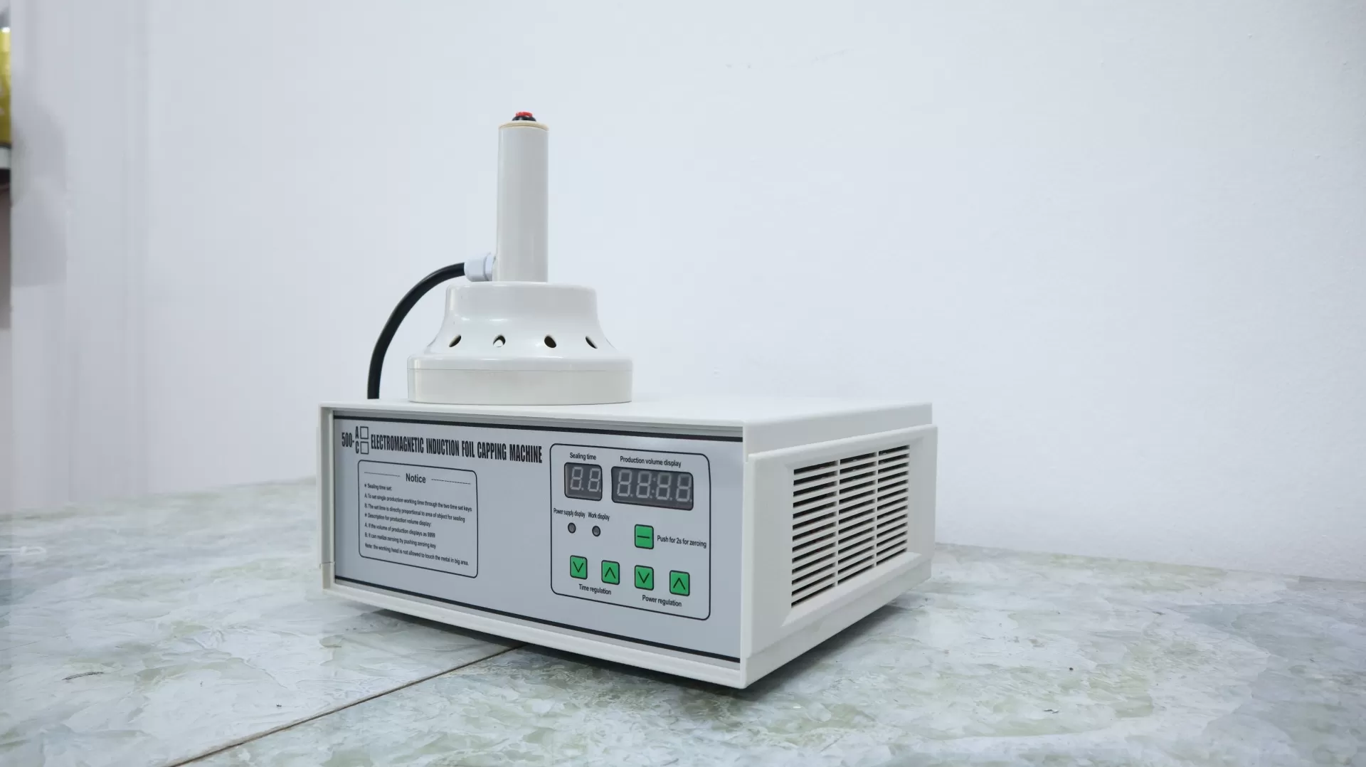 Máy Dán Màng Seal Nhôm Bán Tự Động 500A HADG-E01