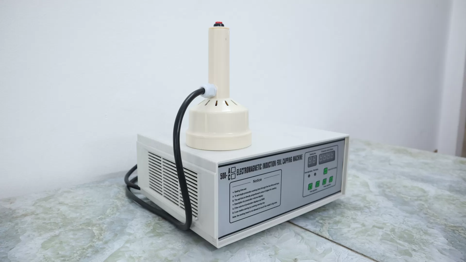 Máy Dán Màng Seal Bán Tự Động 500C HADG-E02