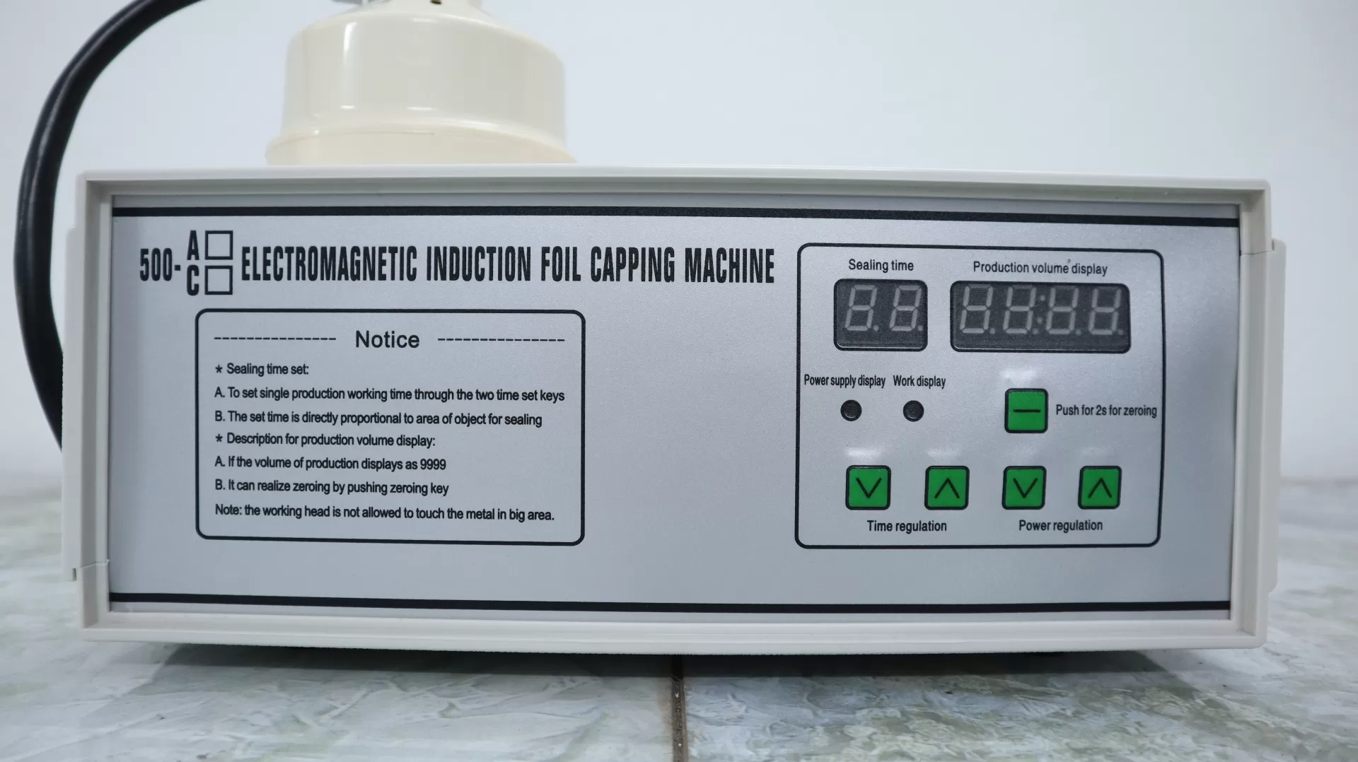 Máy Dán Màng Seal Bán Tự Động 500C HADG-E02