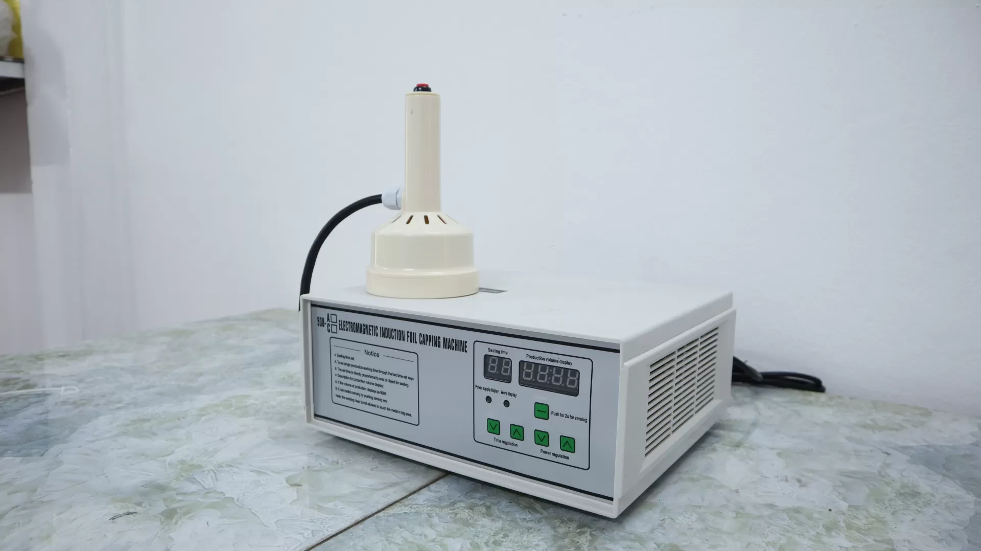 Máy Dán Màng Seal Bán Tự Động 500C HADG-E02