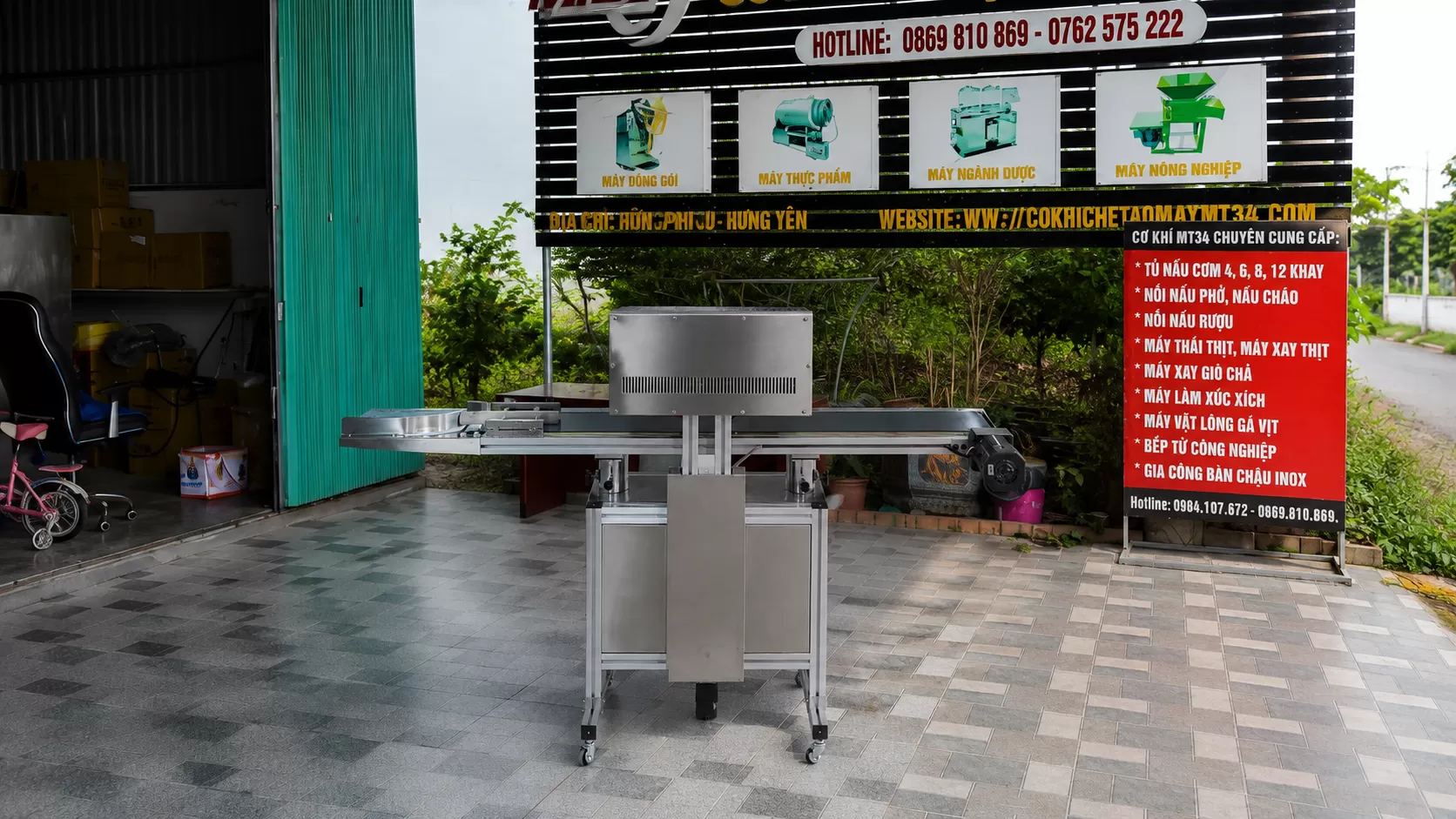 Máy dán màng seal tự động MT-2000BX HADG-E03
