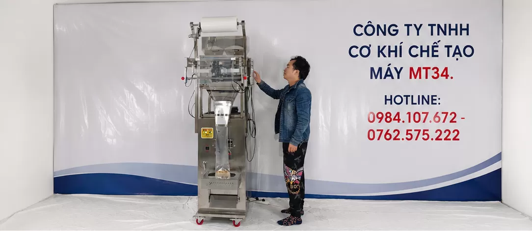 Máy đóng gói cân điện tử hỗn hợp 2 đầu cân  loại 1 ( từ 10 - 500Gram) và loại 2 (Từ 100 - 1000Gram) HADG-DD15-2