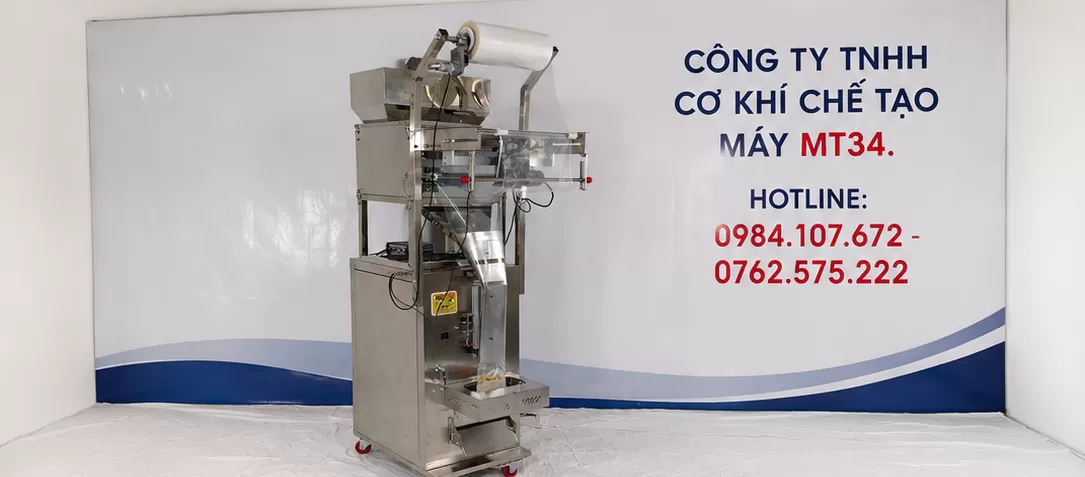 Máy đóng gói cân điện tử hỗn hợp 2 đầu cân  loại 1 ( từ 10 - 500Gram) và loại 2 (Từ 100 - 1000Gram) HADG-DD15-2