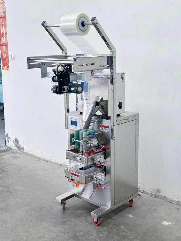 Máy đóng gói 4 biên định lượng cân điện tử khí nén loại 1 (Từ 2 - 99Gram) và Loại 2 (Từ 10 - 500Gram) HADG-DD18