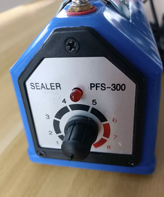 Máy hàn miệng túi dập tay HADG-HLA1. PSF-200mm