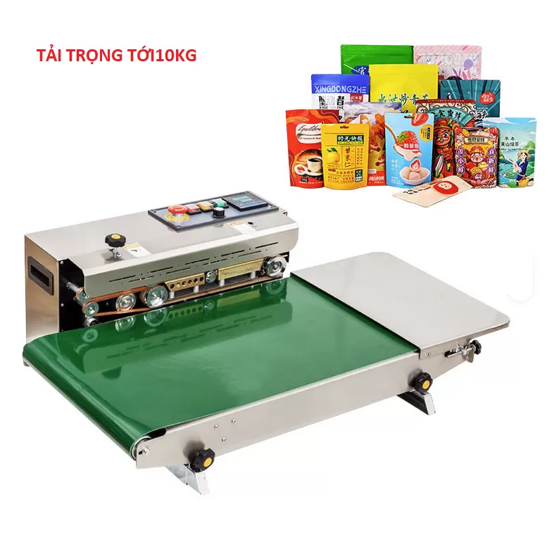 Máy hàn miệng túi liên tục FRD-1000W băng tải rộng 40cm HADG-HLA13