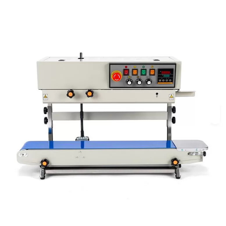 Máy hàn miệng túi liên tục dạng đứng có in date FRD1000 HADG-HLA17