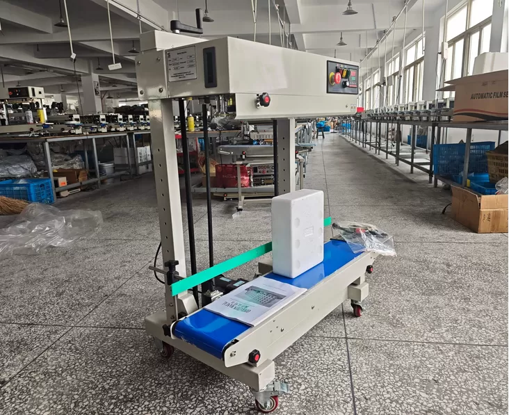 Máy hàn miệng bao liên tục FR 1100 ( TẢI TRỌNG 15KG) HADG-HLA18