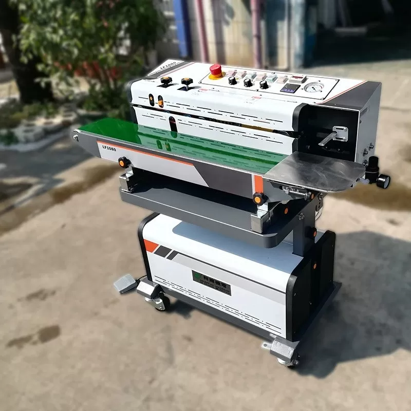 MÁY HÀN MIỆNG TÚI LIÊN TỤC 5 CHỨC NĂNG (HÚT, Thổi,  HÀN, ĐẾM SP, IN DATE) HADG-HLA19