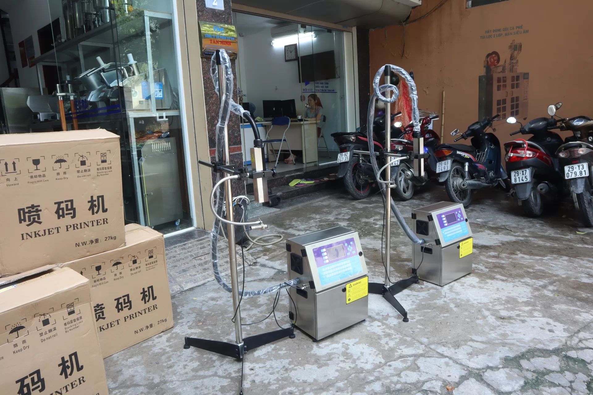 máy in phun XJF-688 HADG-IN09 (Việt Nam sản xuất)