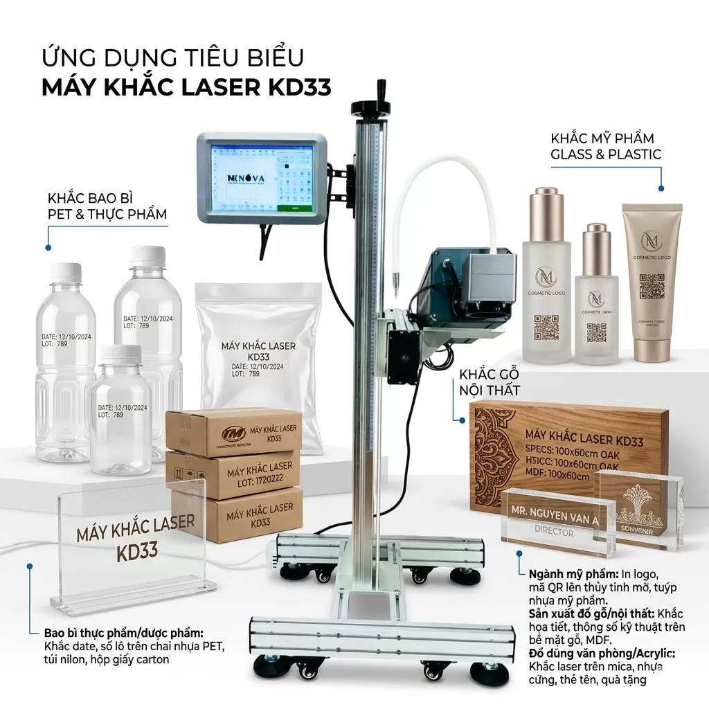 Máy Khắc Laser CO2 KD33