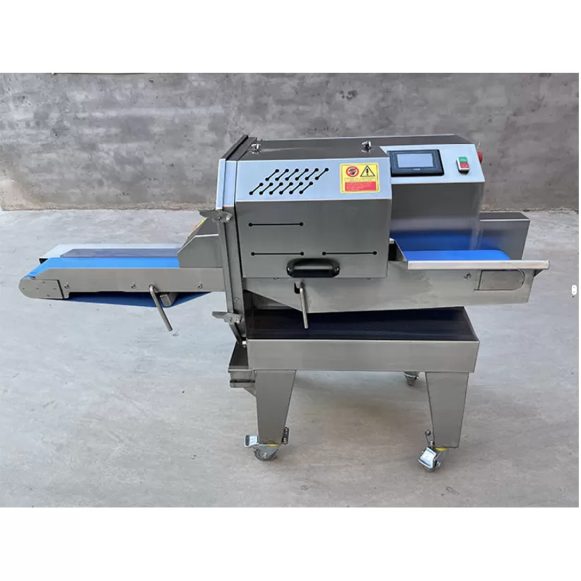 Máy thái thịt chín và đông lạnh băng tải TATP-E12
