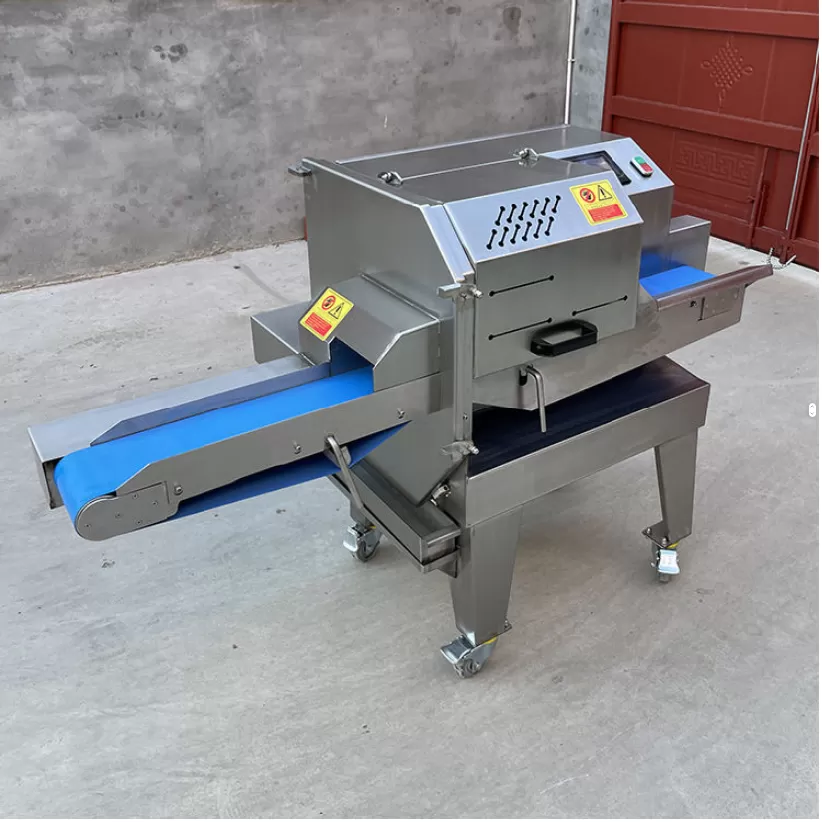 Máy thái thịt chín và đông lạnh băng tải TATP-E12