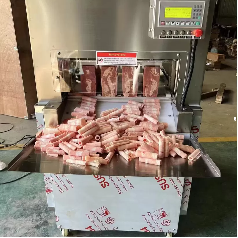 Máy Thái Thịt Đông Lạnh Công Nghiệp 4 Đầu 300KG TATP-E16
