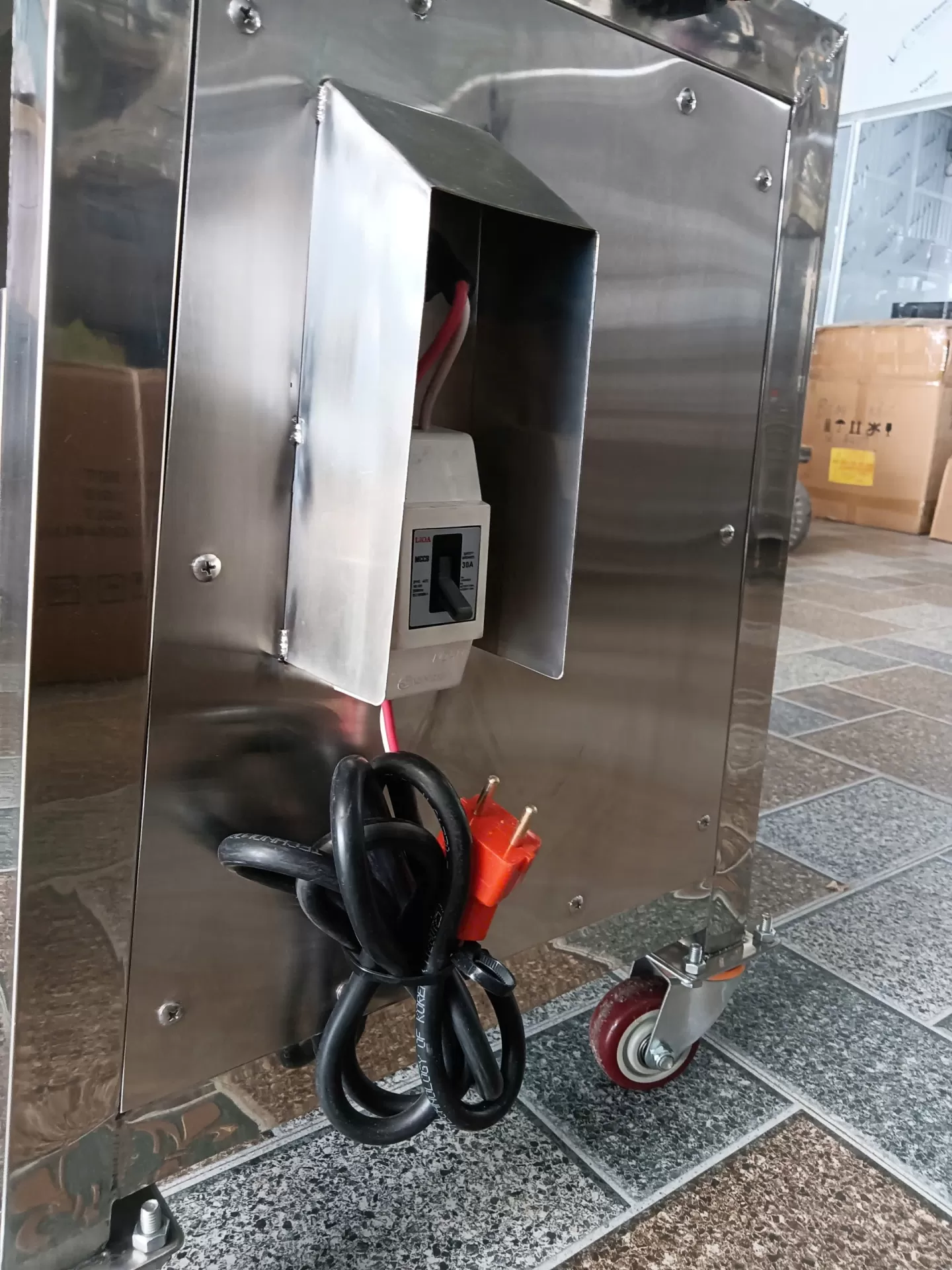 Máy thái thịt công nghiệp 250x180mm TATP-E17
