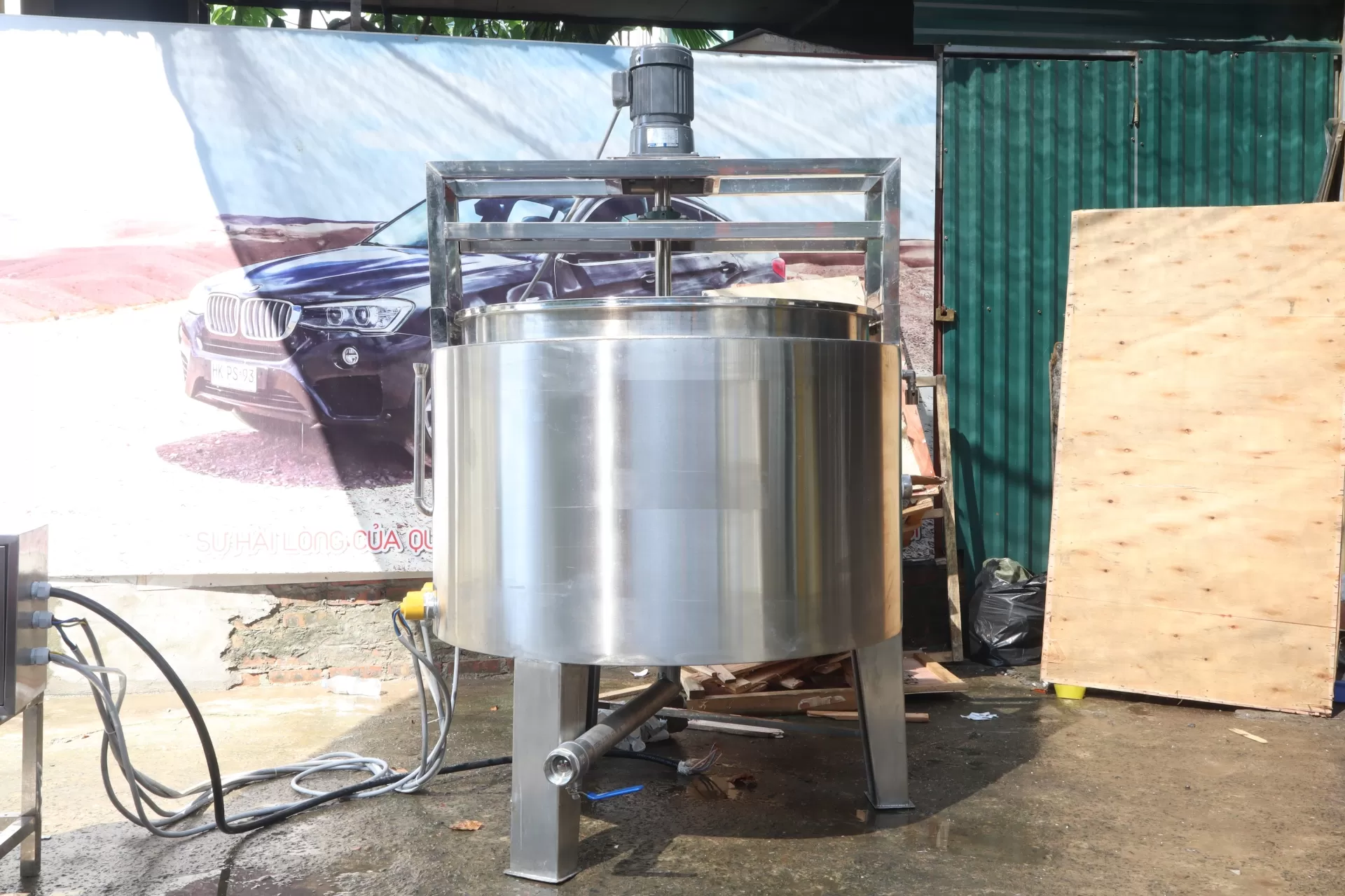 Nồi Nấu Cánh Khuấy 3 Lớp Inox 500L TATP-A07