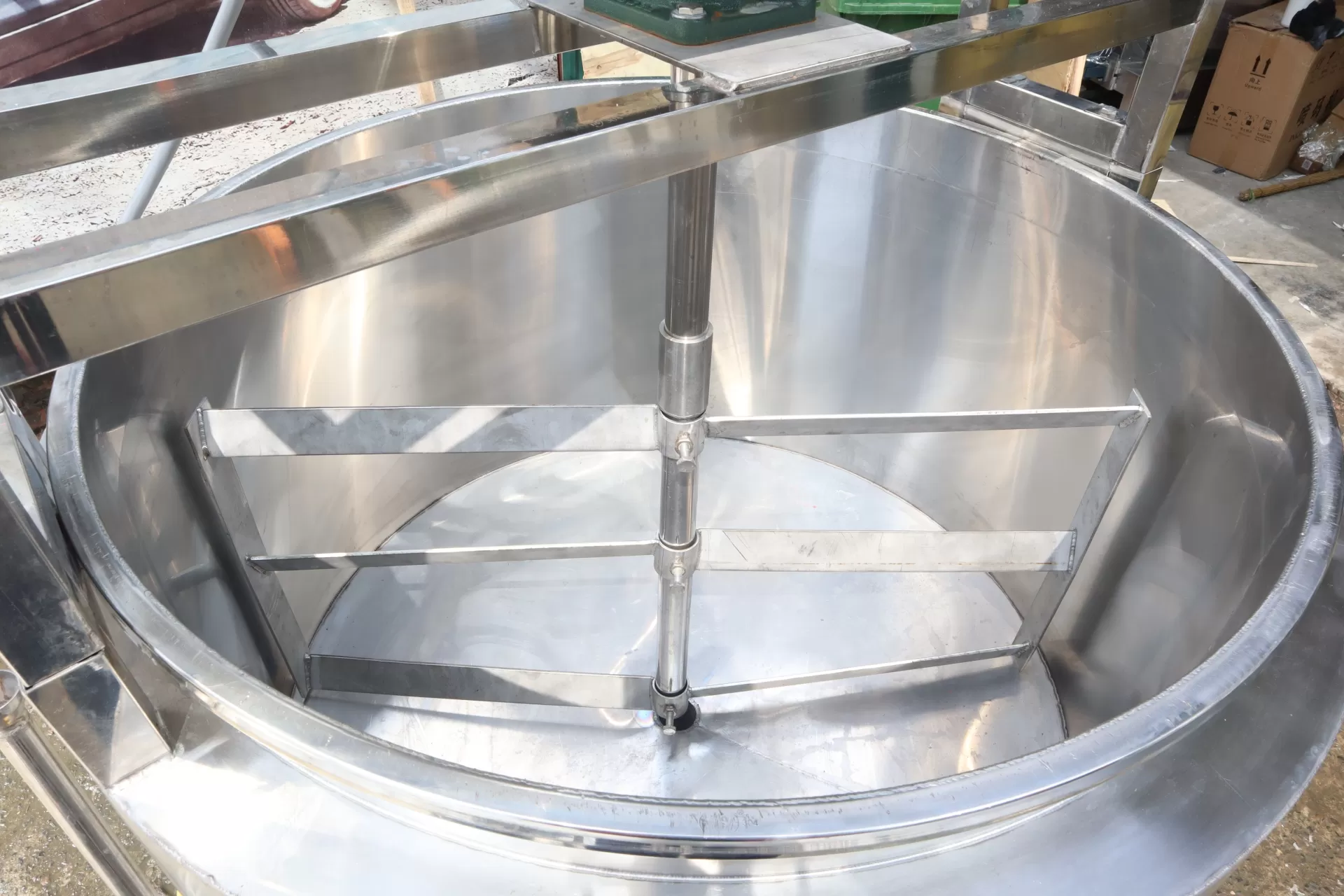 Nồi Nấu Cánh Khuấy 3 Lớp Inox 500L TATP-A07