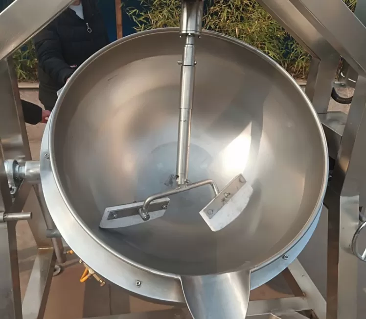 Chảo chiên, nấu cánh khuấy lệch tâm TATP-A09 (100-600 lít)