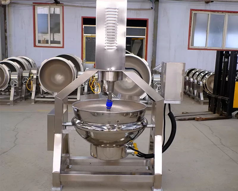 Chảo chiên, nấu cánh khuấy lệch tâm TATP-A09 (100-600 lít)