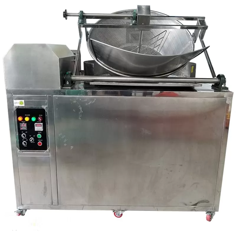 Máy Chiên Công Nghiệp TACN-A16 nâng hạ tự động