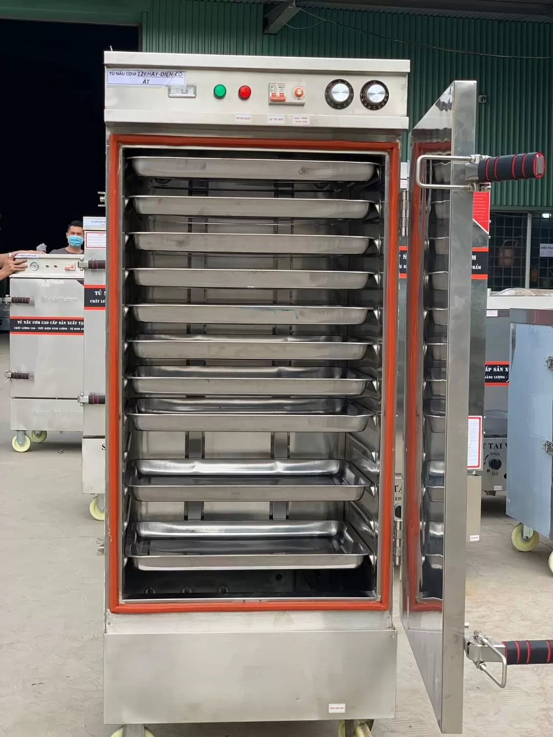 Tủ nấu cơm công nghiệp TATP-A13 - Điều khiển cơ
