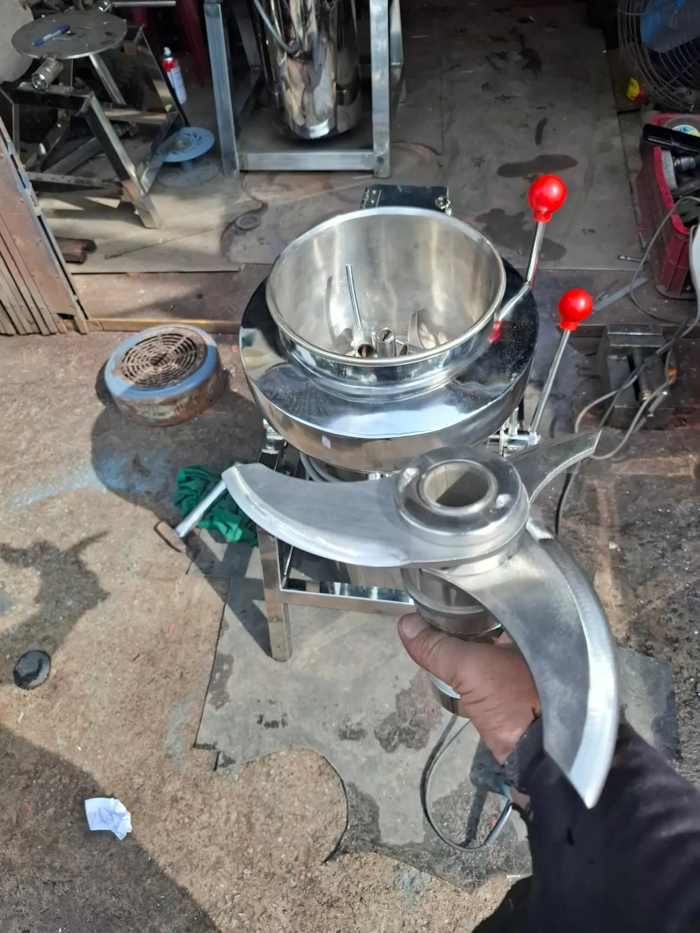 Máy xay giò chả 15kg TATP-C10