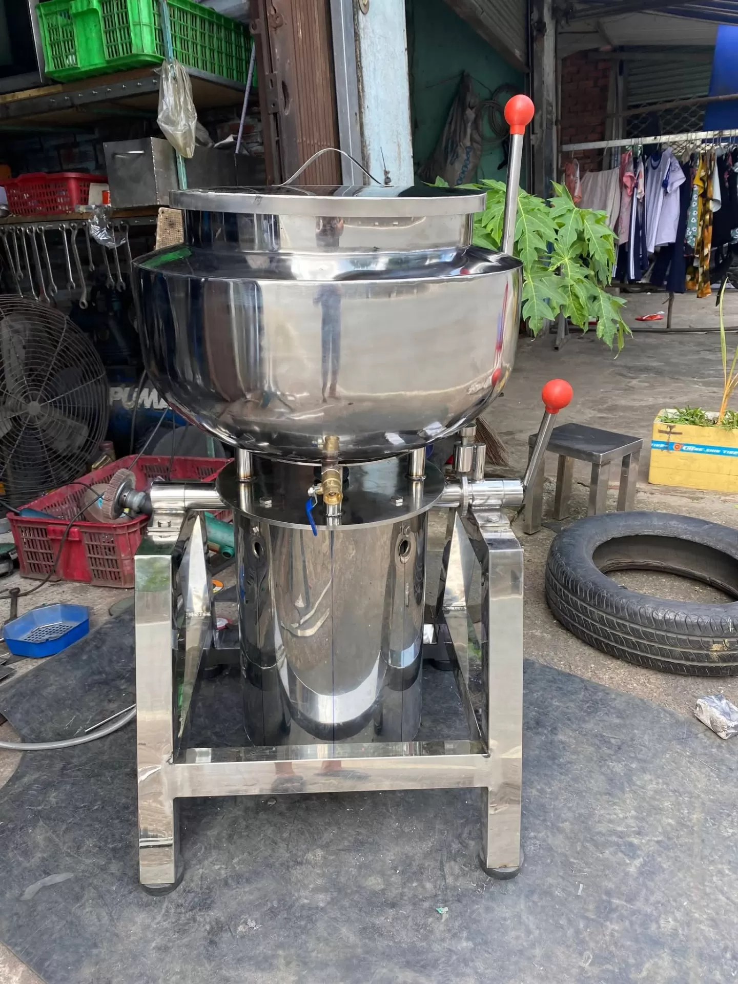 Máy xay giò chả 25kg TATP-C12