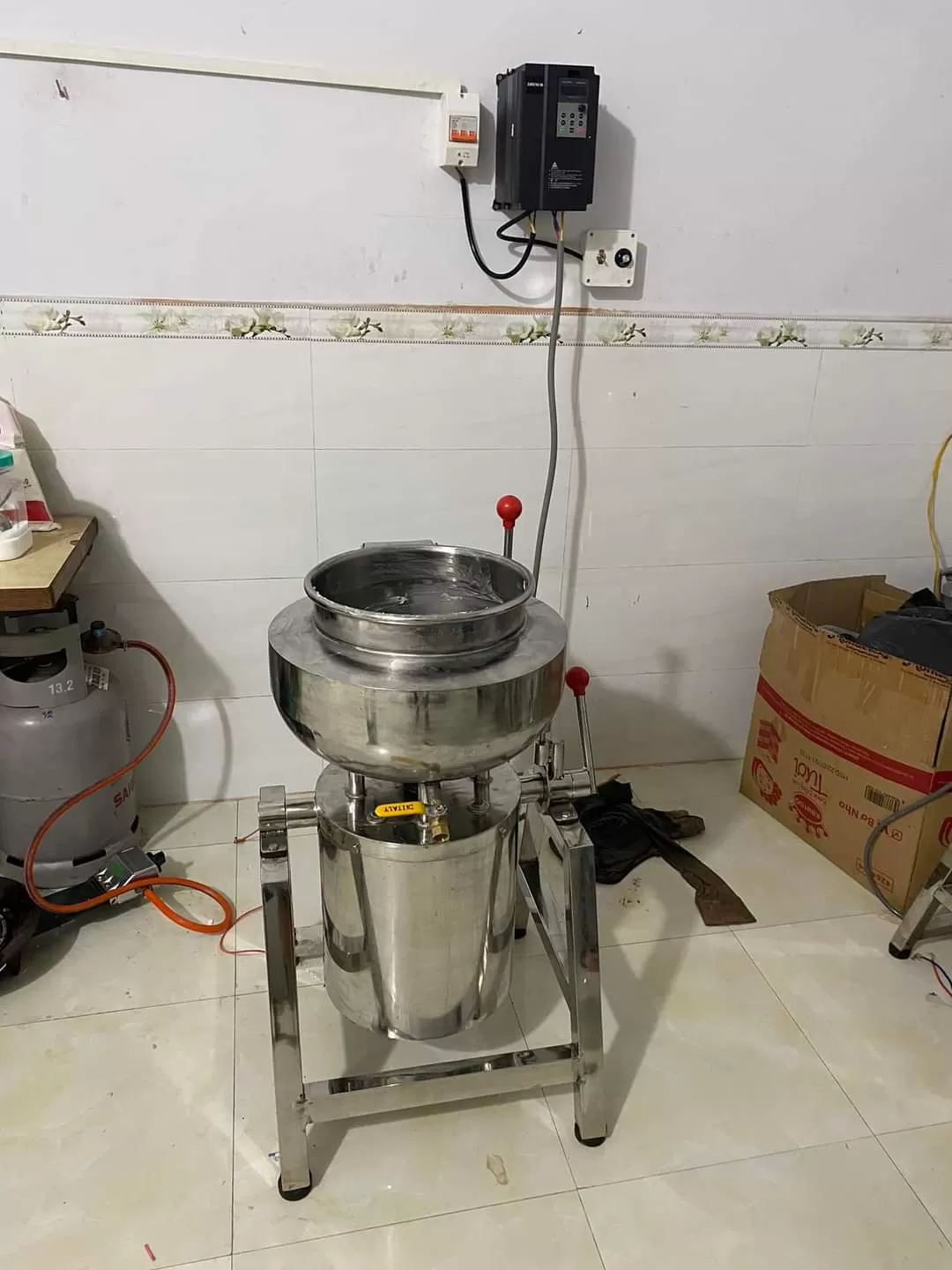 Máy Xay Giò Chả Có Biến Tần 5KG TATP-C14