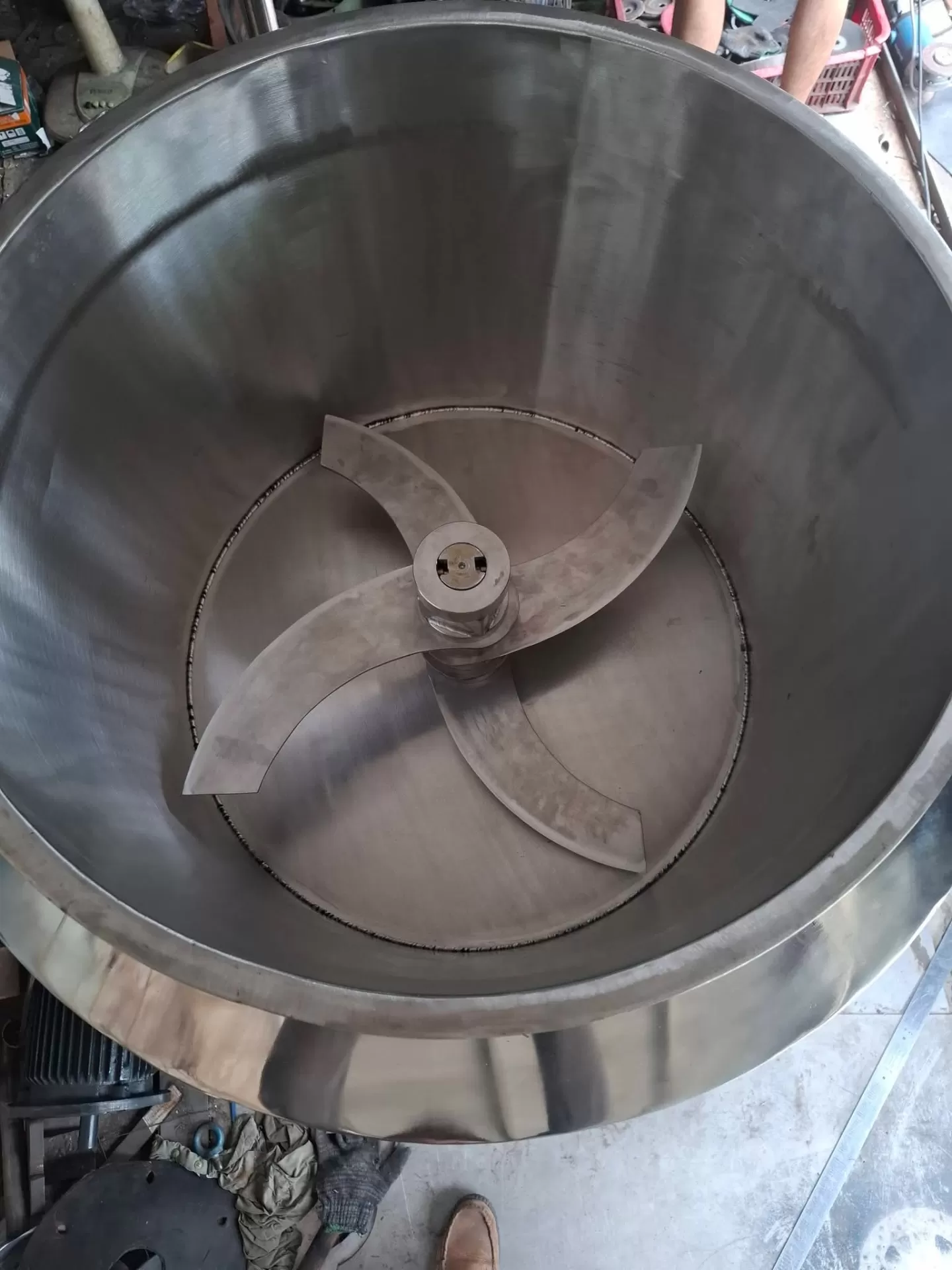 Máy xay giò chả có biến tần 50kg TATP-C19