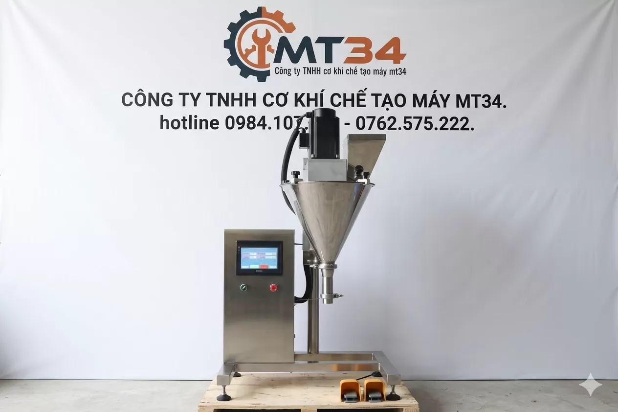 Máy định lượng trục vít để bàn loại nhỏ 1-100Gram ( chọn dải định lương theo yêu cầu) HADG-DL003