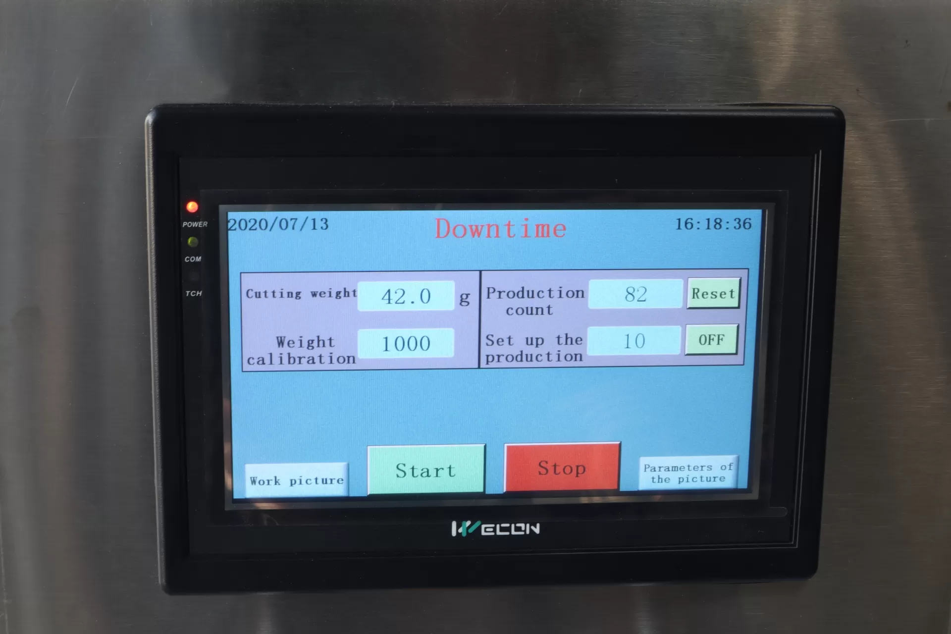 Máy định lượng trục vít để bàn loại nhỏ 1-100Gram ( chọn dải định lương theo yêu cầu) HADG-DL003