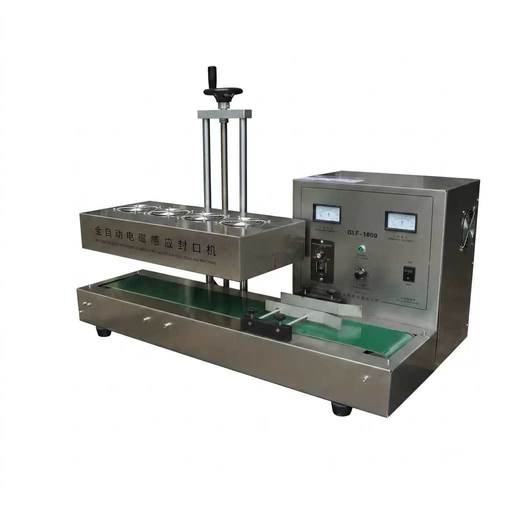 Máy dán màng seal tự động GLF-1800 ( ĐK seal 120mm) HADG-E09