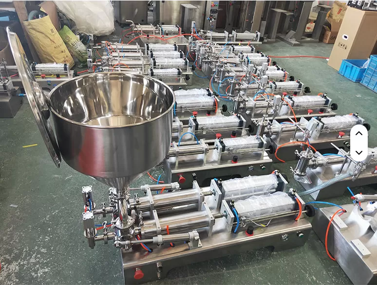 Máy chiết rót 2 vòi khí nén HADG-CR08