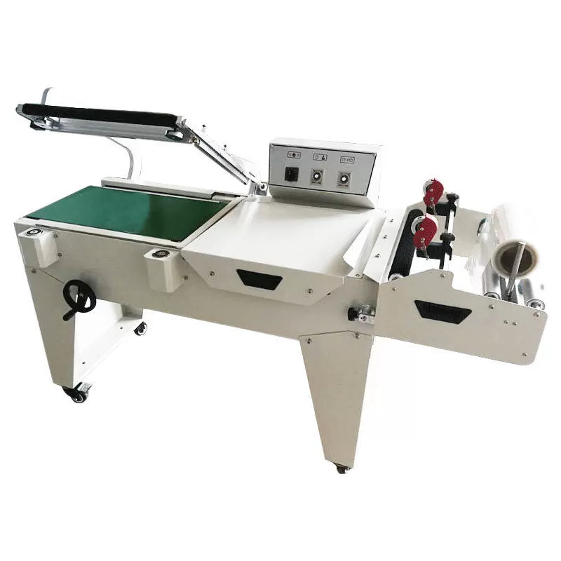 Máy Cắt Màng Co Chân Cao Dập Tay Băng Tải 5545 HAĐG-CM02