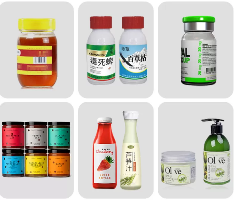 Máy dán nhãn decan chai tròn bán tự động HAĐG-2T4