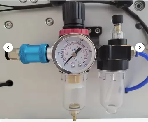 Máy dán nhãn chai tròn bán tự động có indate HADG-2T1