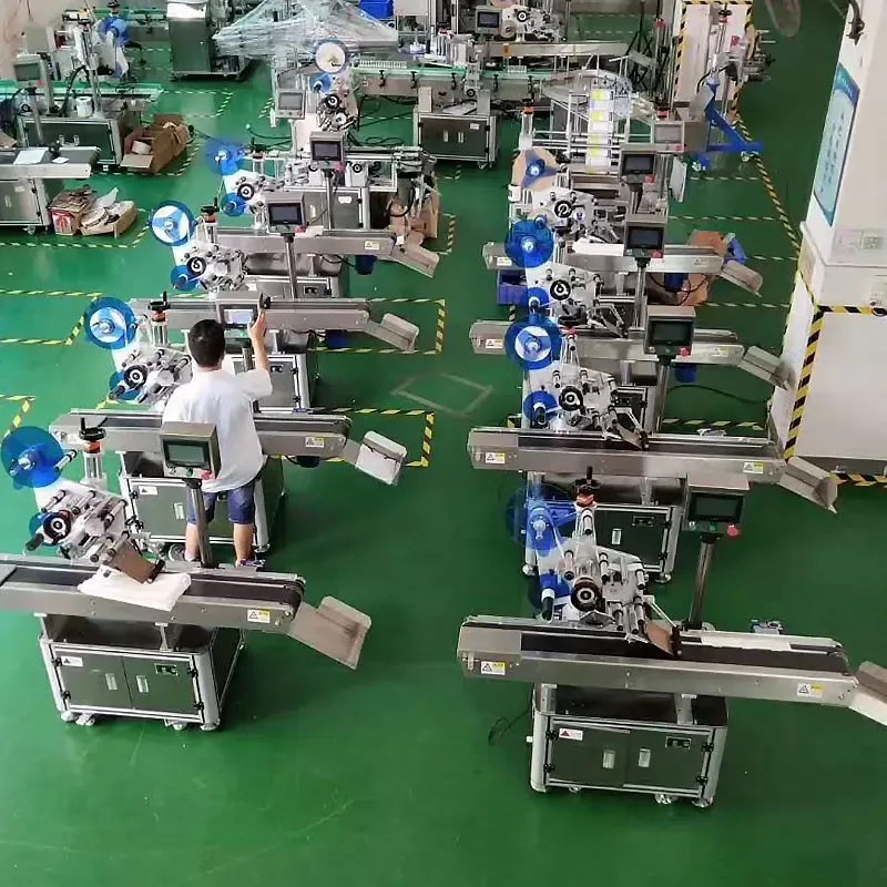 MÁY DÁN NHÃN MẶT PHẲNG TỰ ĐỘNG HADG-2T9