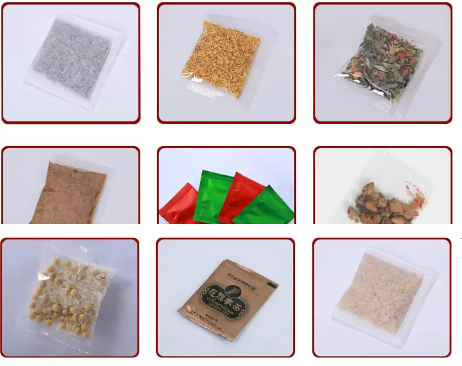 Máy đóng gói cân điện tử hỗn hợp 2 đầu cân 1-99gram ( hàn 3 biên theo yêu cầu) HADG-DD14-2