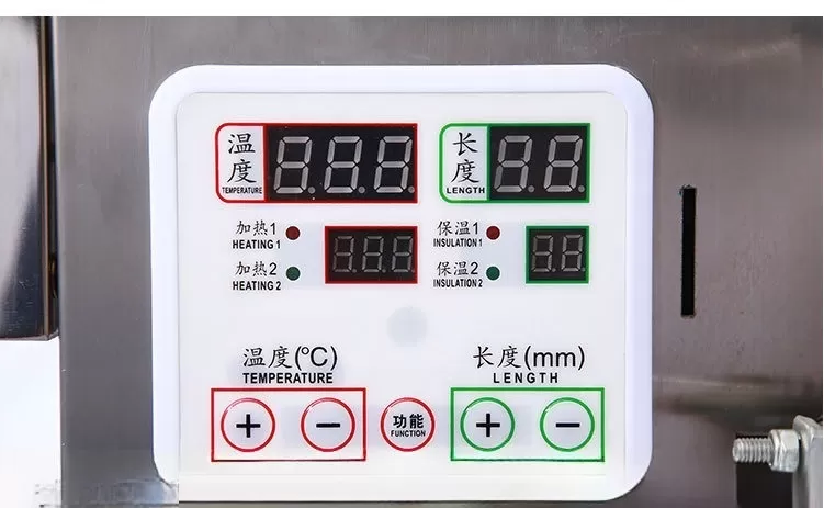 Máy đóng gói cân điện tử hỗn hợp 2 đầu cân 1-99gram ( hàn 3 biên theo yêu cầu) HADG-DD14-2