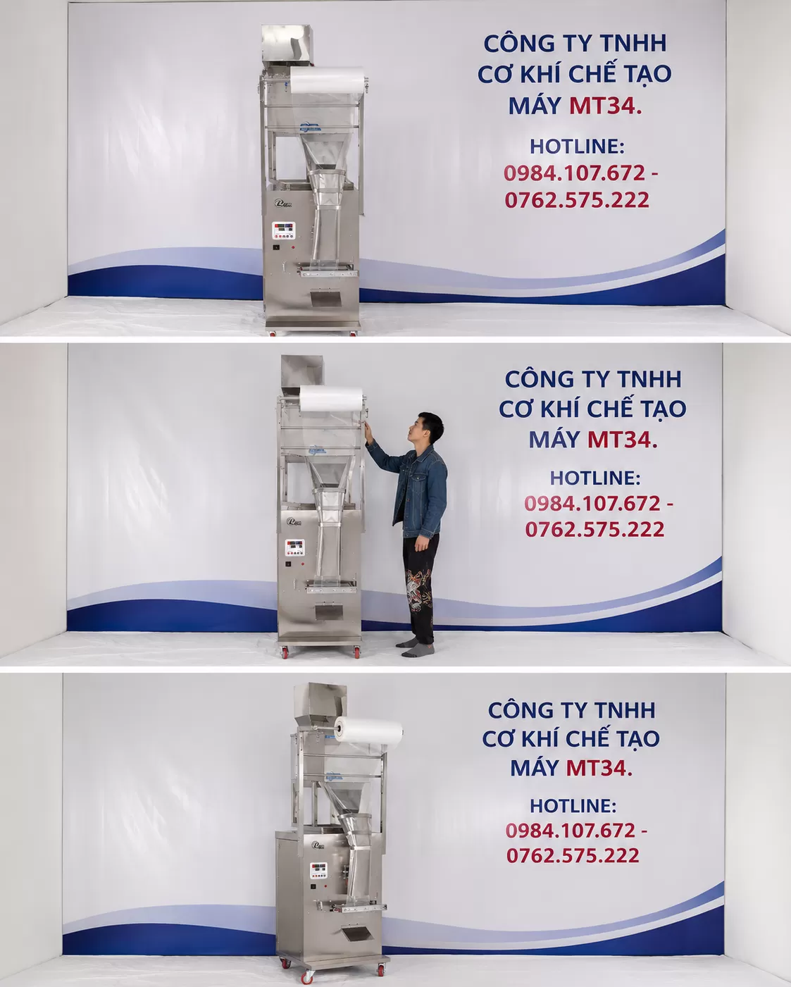 Máy đóng gói định lượng cân điện tử 100-1000Gram HADG-DD16