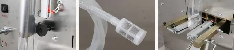 Máy đóng gói dung dịch lỏng bơm điện tử loại 1 (từ 10 - 200ML) Loại 2 ( 50 - 500ML) (Dung Dịch Không tạp chất, không bám cặn) HADG-DD19