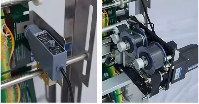 Máy đóng gói trục vít bụi bay 5-100Gram khí nén HADG-DD25