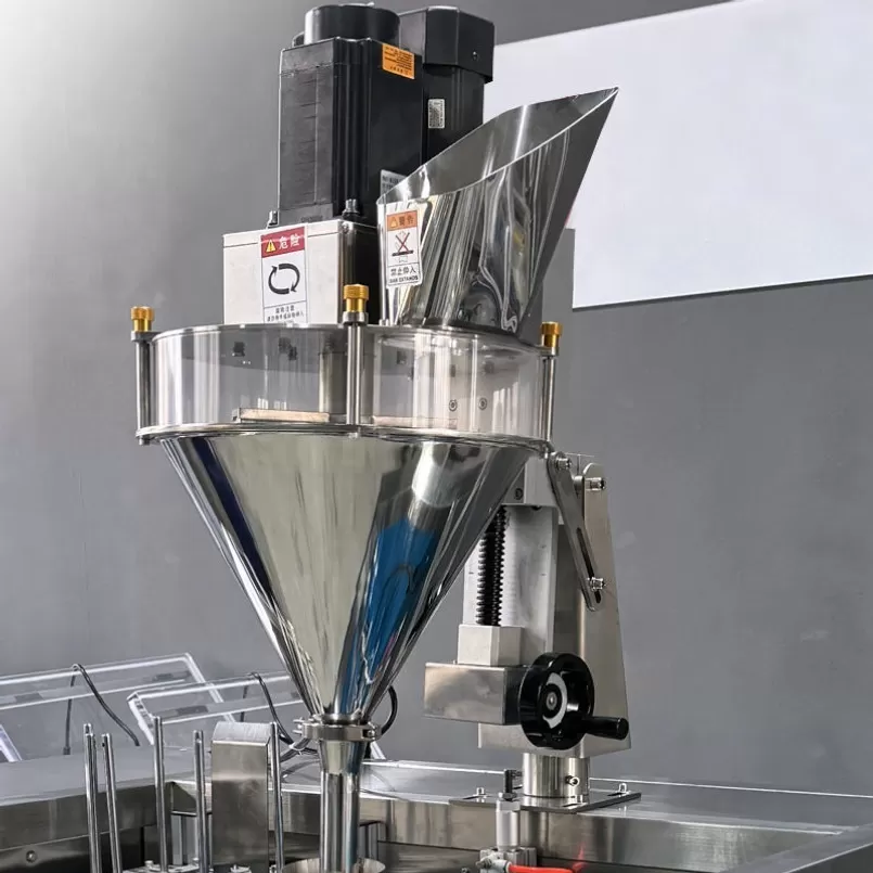 Máy đóng gói Bột  túi rời Trục vít khí nén 5 -300Gram HADG-DD28