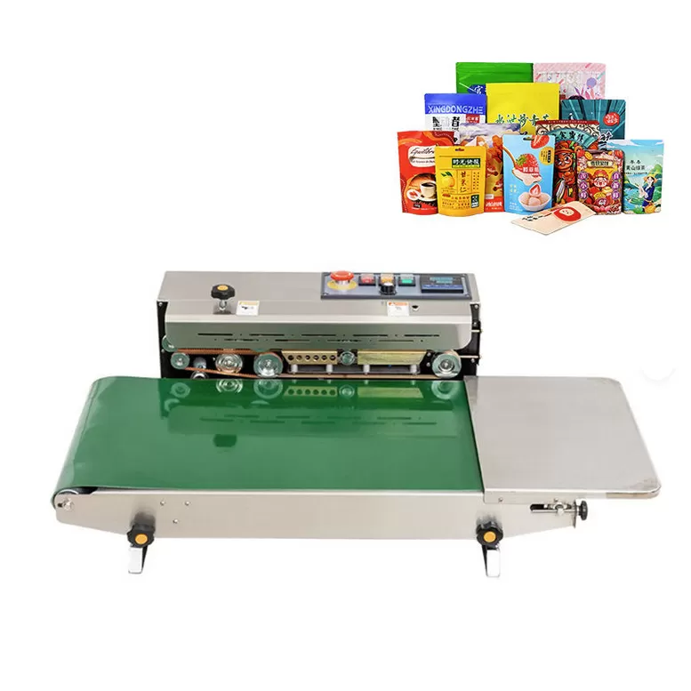 Máy hàn miệng túi liên tục FRD-1000W băng tải rộng 40cm HADG-HLA13
