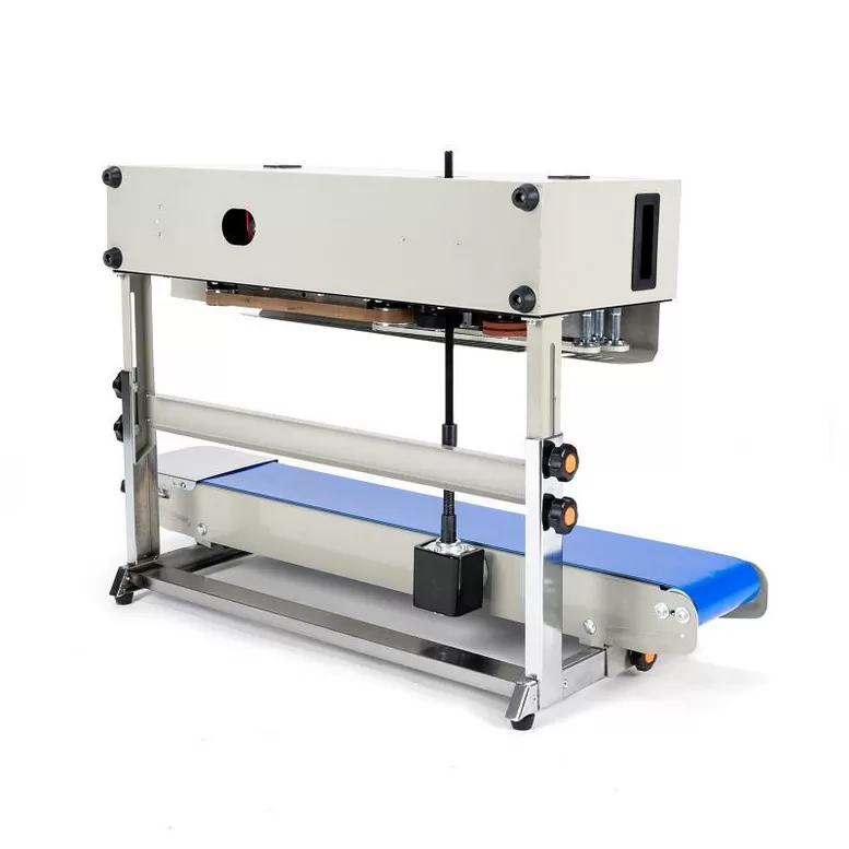 Máy hàn miệng túi liên tục dạng đứng có in date FRD1000 HADG-HLA17