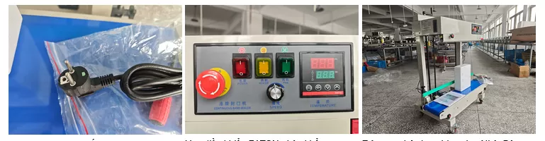 Máy hàn miệng bao liên tục FR 1100 ( TẢI TRỌNG 15KG) HADG-HLA18