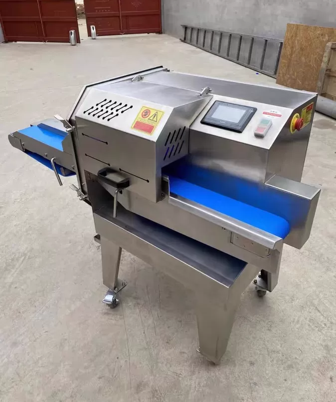 Máy thái thịt chín và đông lạnh băng tải TATP-E12